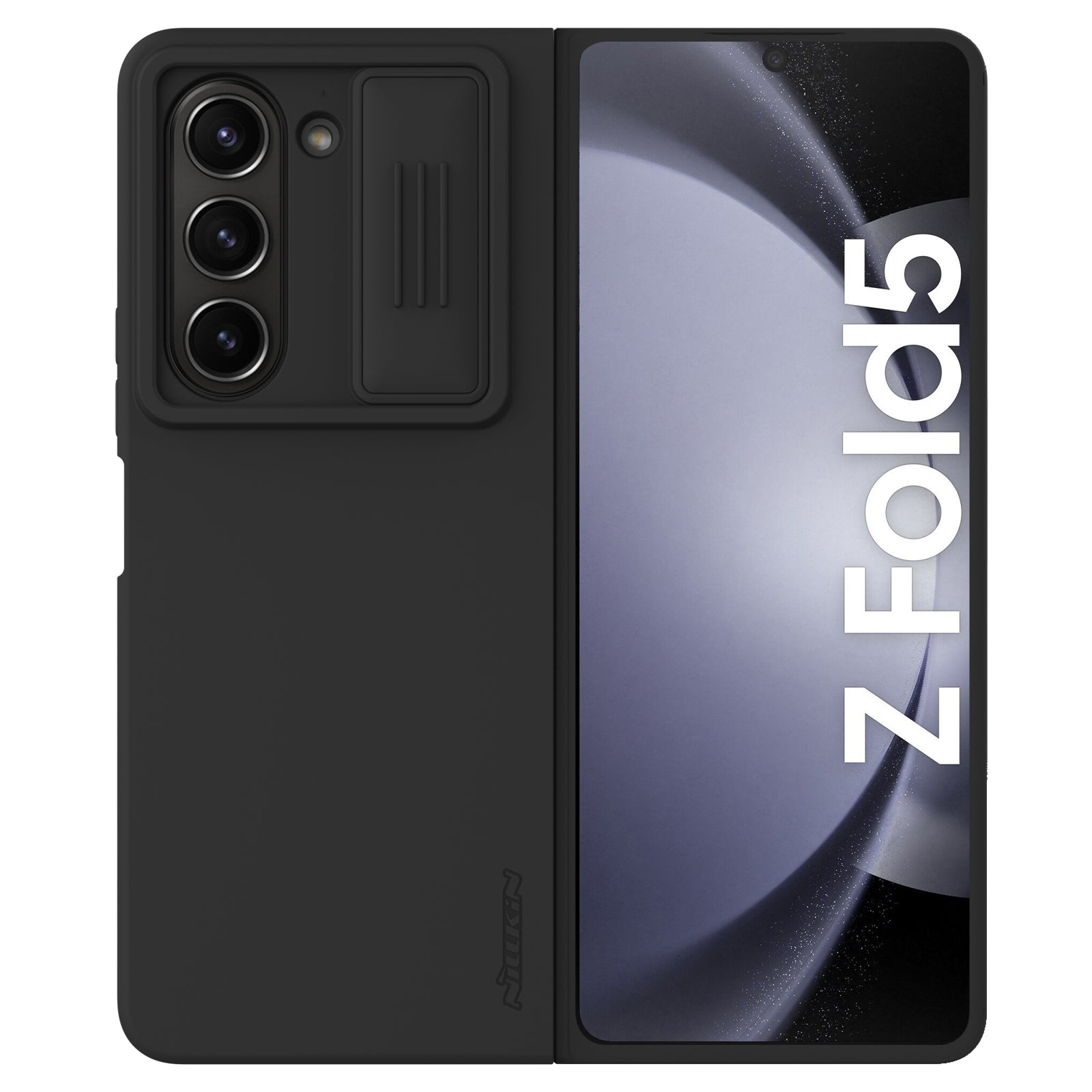 NILLKIN Shockproof Case for Samsung Galaxy Z Fold5 5G Dual Layer Hybrid Hard PC Soft Silicone Case with Slide Camera Lens Cover NILLKIN Shockproof Case for Samsung Galaxy Z Fold5 5G Dual Layer Hybrid Hard PC Soft Silicone Case with Slide Camera Lens Cover